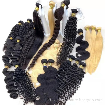 Virgin Cuticle Aligned Hair, 10A Grade Unprocessed Raw Indian Hair, Factory Wholesale Virgin Hair Vendors